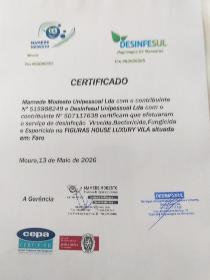 Figuras House Luxury Villa Faro Exterior foto